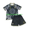 Real Madrid Versace Edition Voetbalshirts Kind Thuis Zwart 2024-25